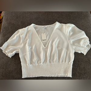 NWT Bar III White Top